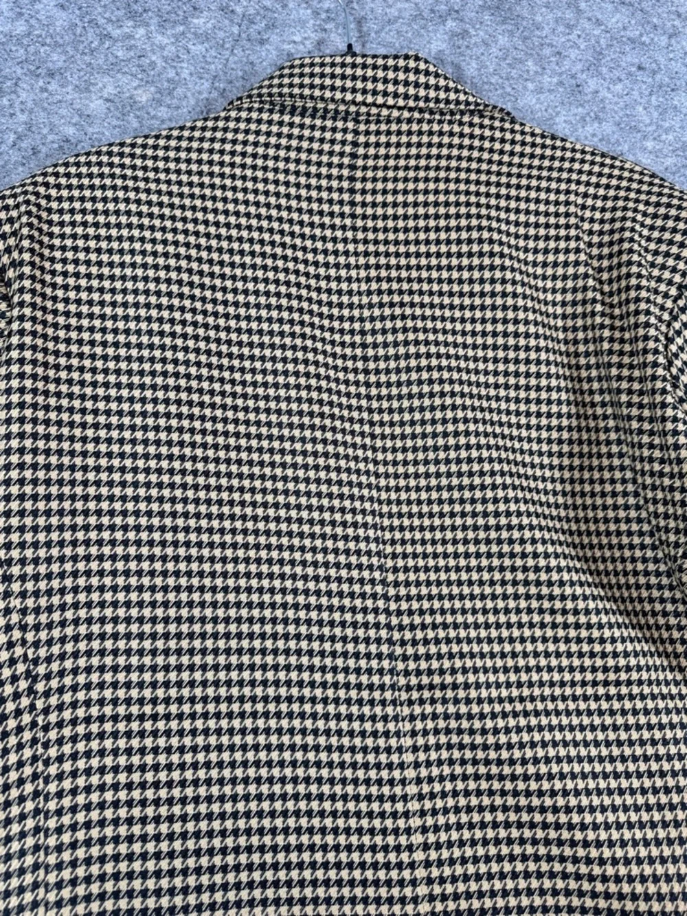 ICHI Houndstooth Blazer Jacket Size 40 Tailored Preppy Academia Oversized Fit - Picture 14 of 15